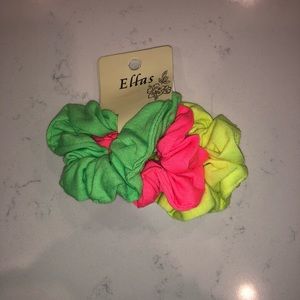 Neon Scrunchie Set